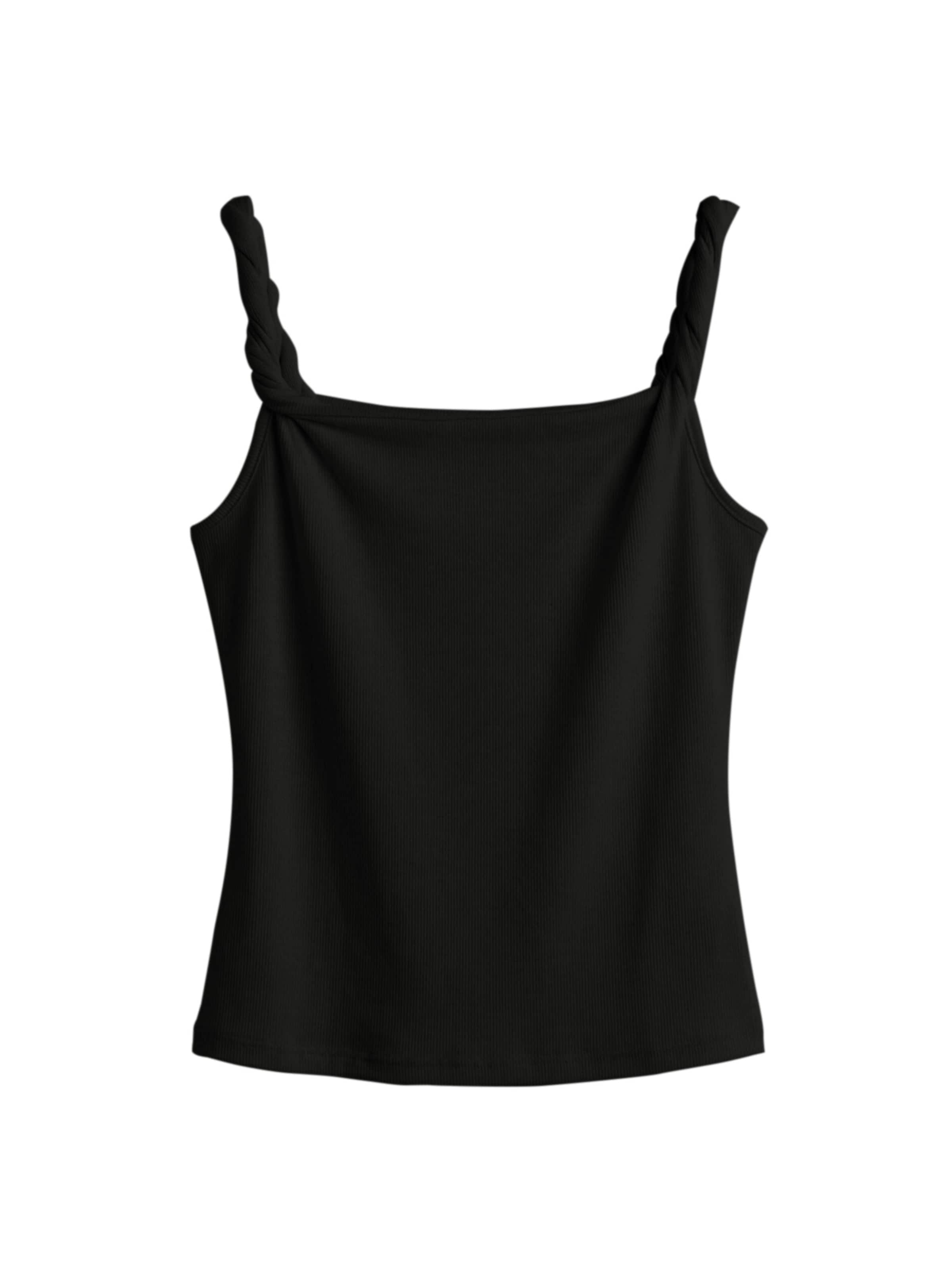 Imily Bela - Top en negro: frente