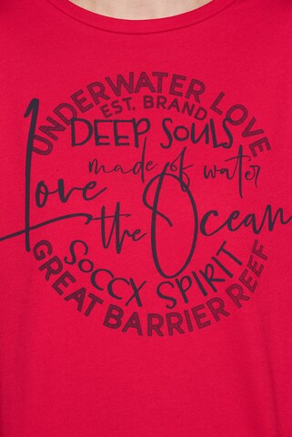 Soccx Sweatshirt in Red