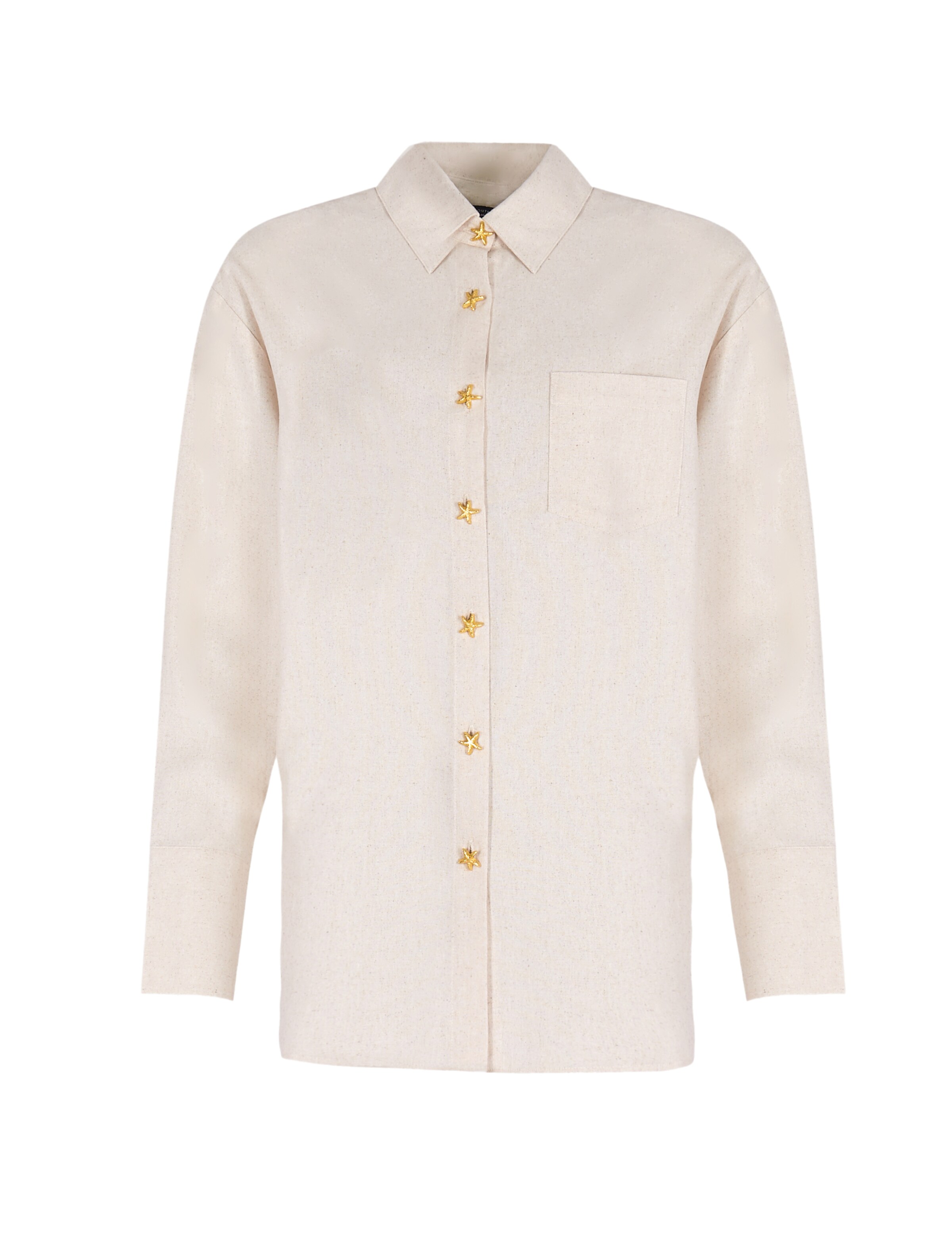 South Beach Shirt in Beige: front