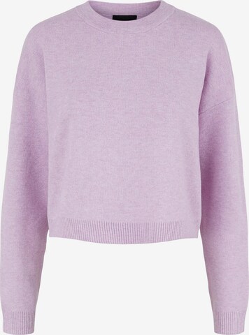 PIECES Sweater 'HESA' in Purple: front