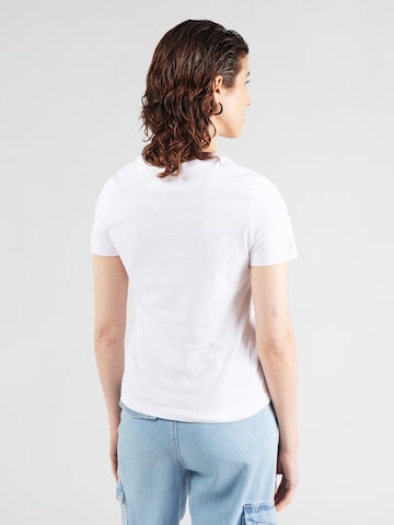 Tricou 'CLELIA' de la GUESS pe alb