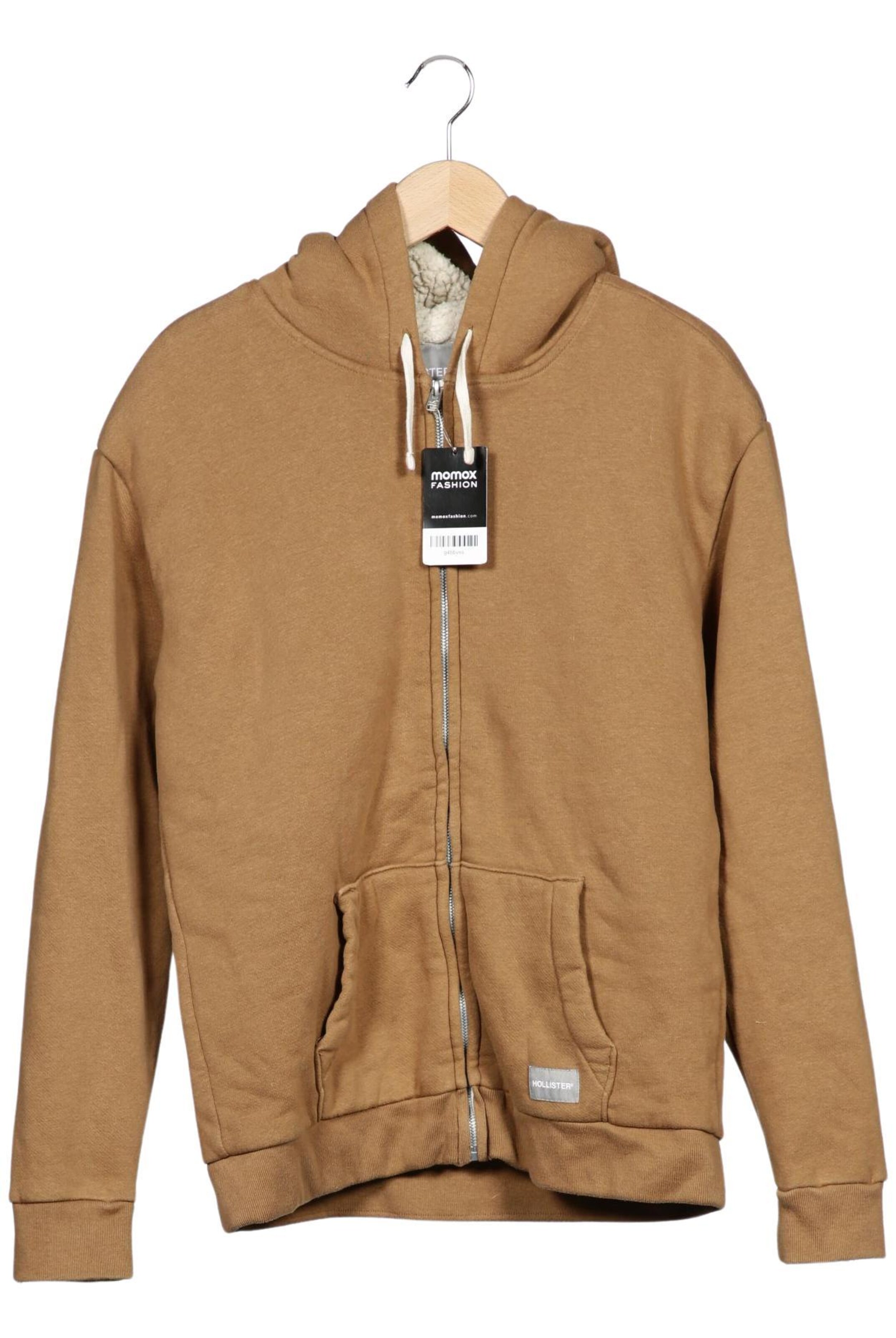HOLLISTER Sweatshirt & Zip-Up Hoodie in M in Beige: front