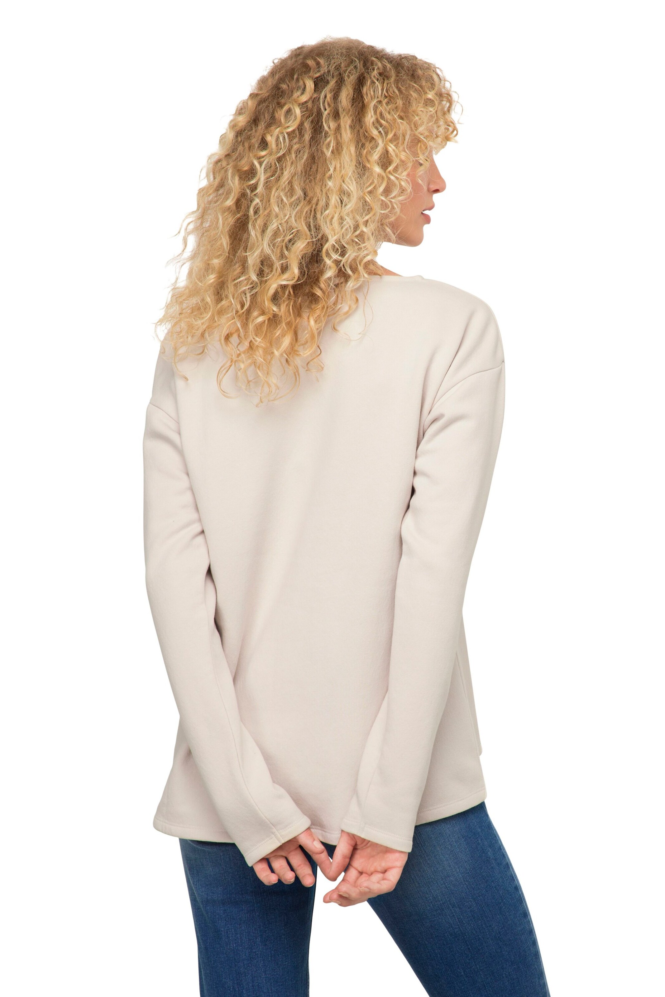 LAURASØN Sweatshirt in Beige