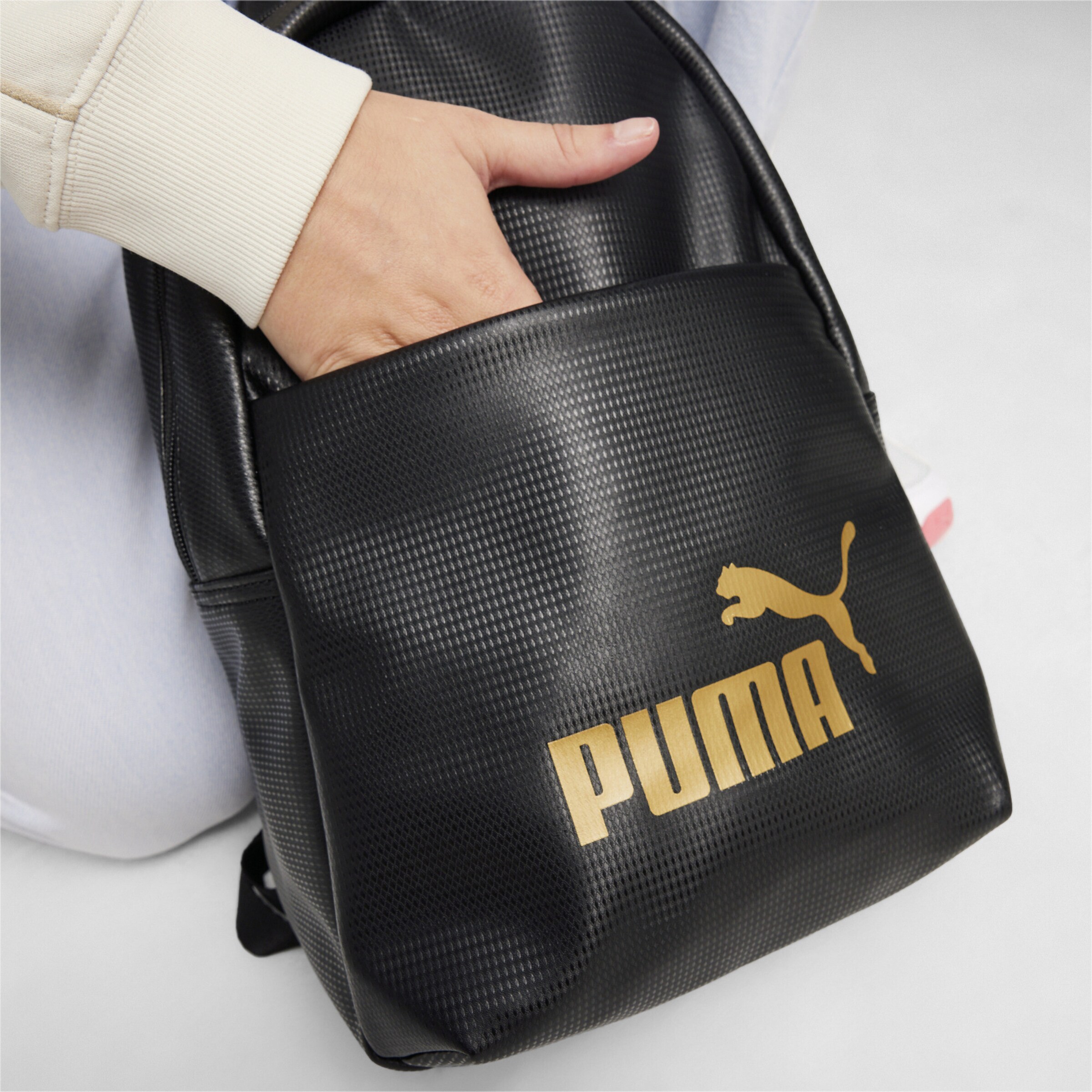 PUMA Backpack Core Up in Black ABOUT YOU