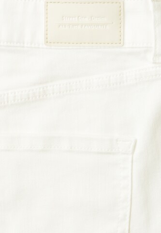 STREET ONE Loosefit Jeans in Weiß