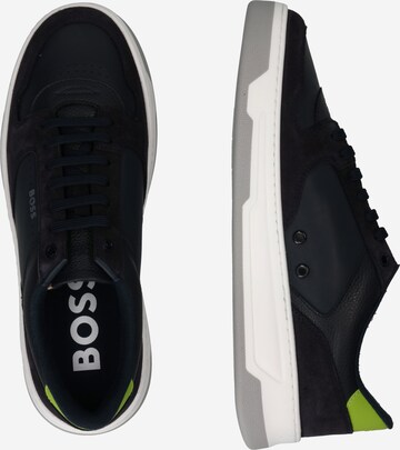 BOSS Black Låg sneaker 'Baltimore' i blå