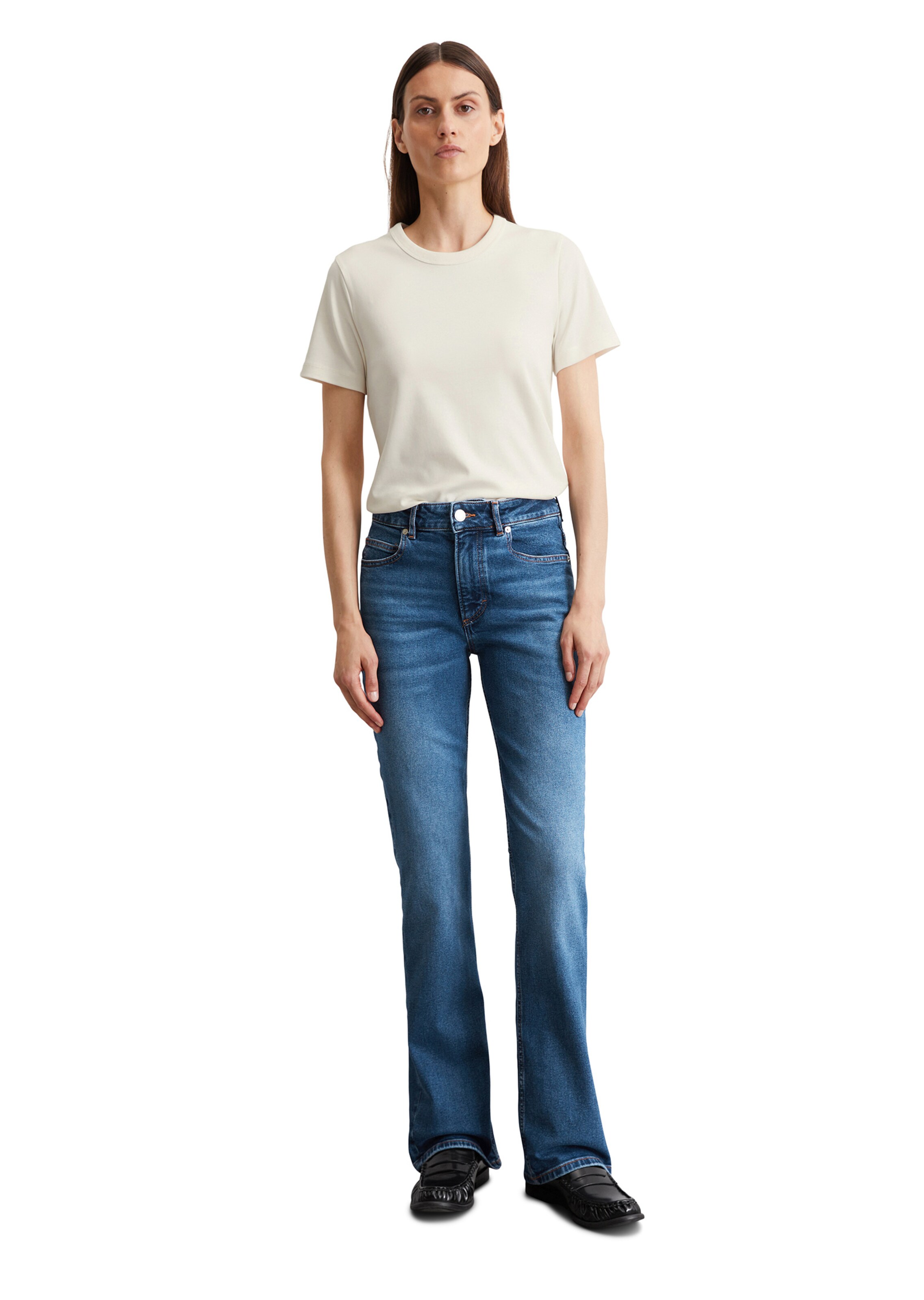 Marc O'Polo Flared Jeans in Blau