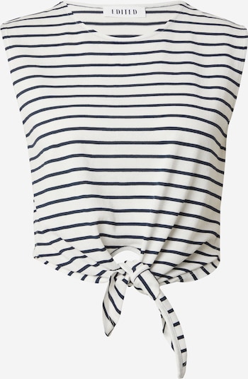 EDITED Koszulka 'Silja' w kolorze niebieski / białym, Podgląd produktu