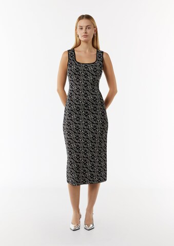 Robe COMMA en noir : devant