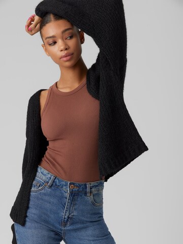 Vero Moda Tall Knit cardigan 'Maybe' in Black