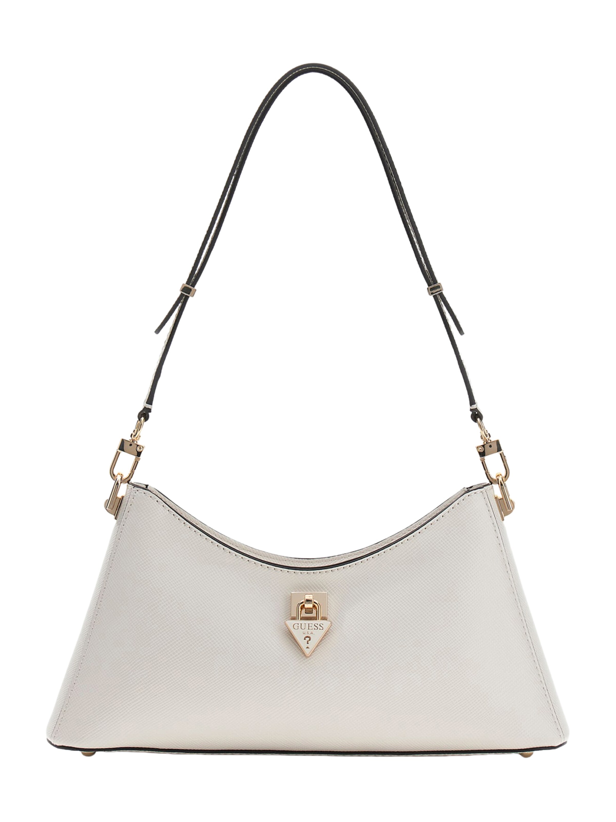 GUESS - Bolso de hombro 'PATSIE' en blanco: frente