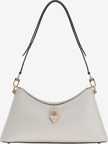 GUESS Чанта за през рамо 'PATSIE' в бяло: отпред