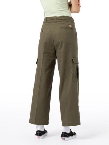 DICKIES Loosefit Παντελόνι cargo 'HOCKINSON' σε πράσινο