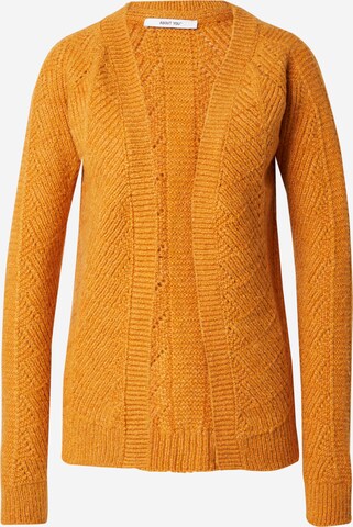 ABOUT YOU Cardigan 'Jessa' i orange: forside