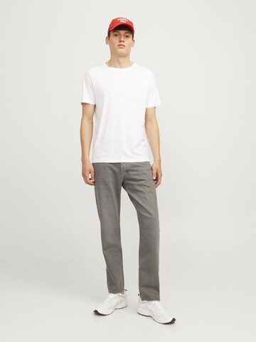 JACK & JONES Широка кройка Дънки 'JJICHRIS JJCOOPER' в сиво