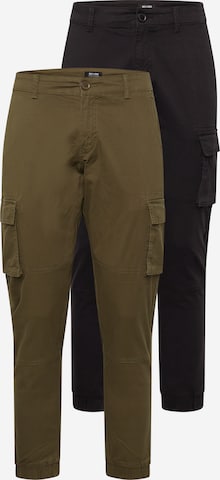 Only & Sons Cargo trousers in Green: front