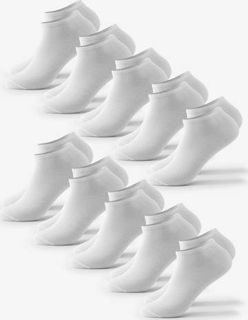 Occulto Socks 'Alex' in White: front