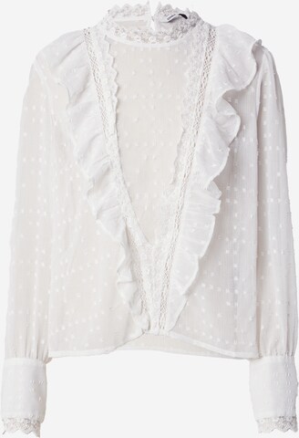 ONLY - Blusa 'SILA' em branco: frente