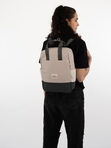 Johnny Urban Backpack in Beige: front