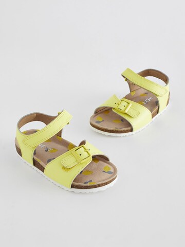 Sandales Next en jaune