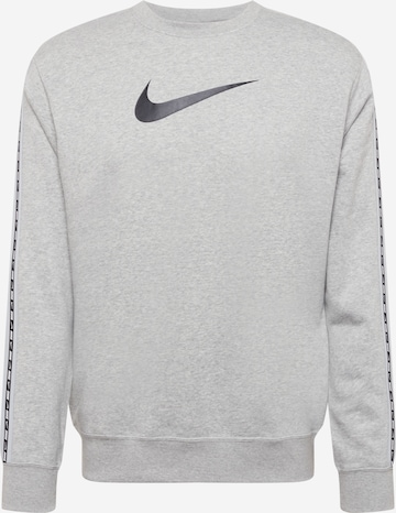 Nike SportswearSweater majica - siva boja: prednji dio