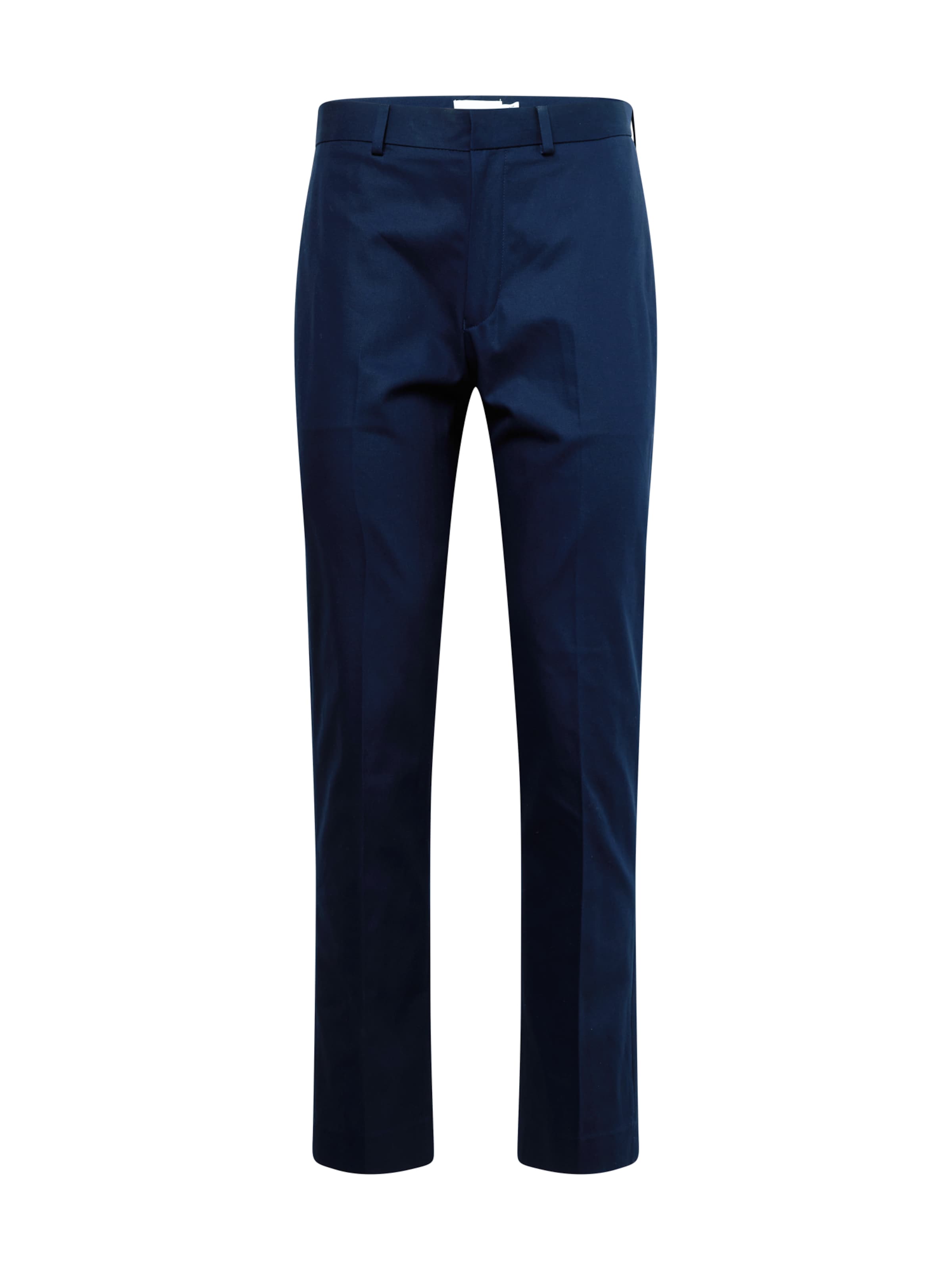 regular Pantaloni con pieghe di TOPMAN in blu: frontale