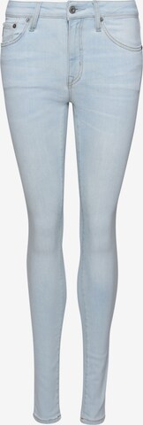 Superdry Skinny Jeans in Blauw: voorkant