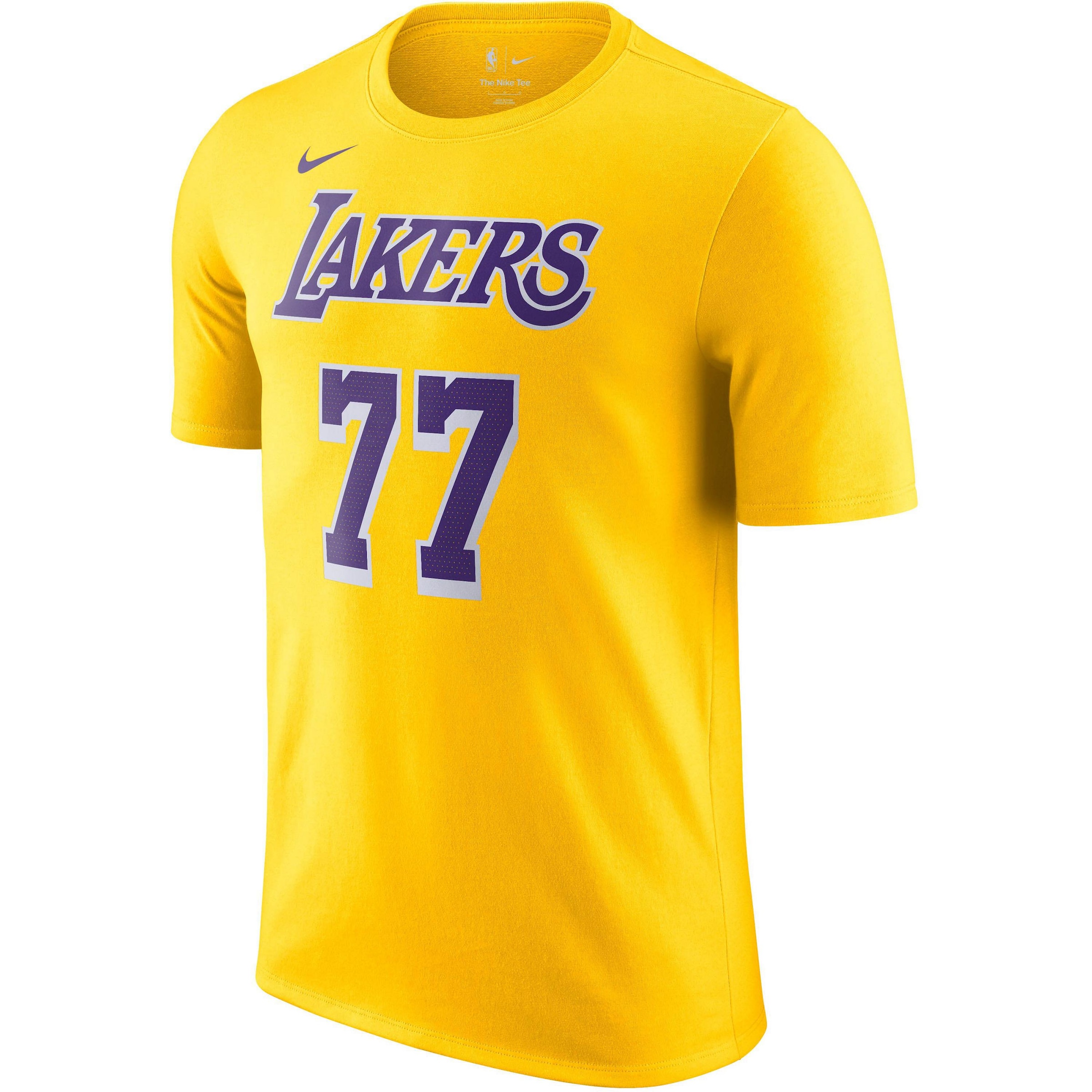NIKE Shirt 'Luka Dončić Los Angeles Lakers NBA' in Yellow, Item view