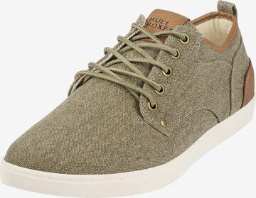 BULLBOXER Lace-Up Shoes in Grey: front