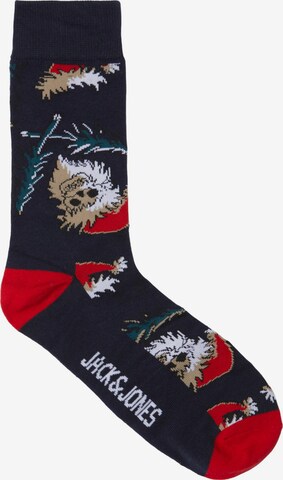 Boxeri 'XMAS SKULLS' de la JACK & JONES pe albastru