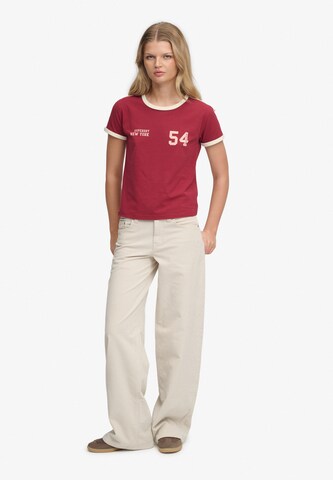 T-shirt Superdry & Co en rouge