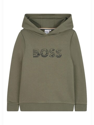 BOSS - Sudadera 'Felpa' en verde: frente
