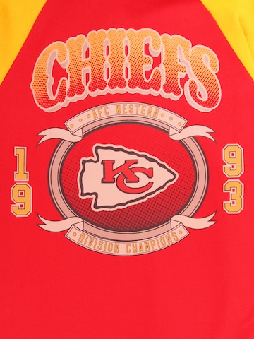 Recovered Sweatshirt 'NFL Chiefs 1993' in Gelb