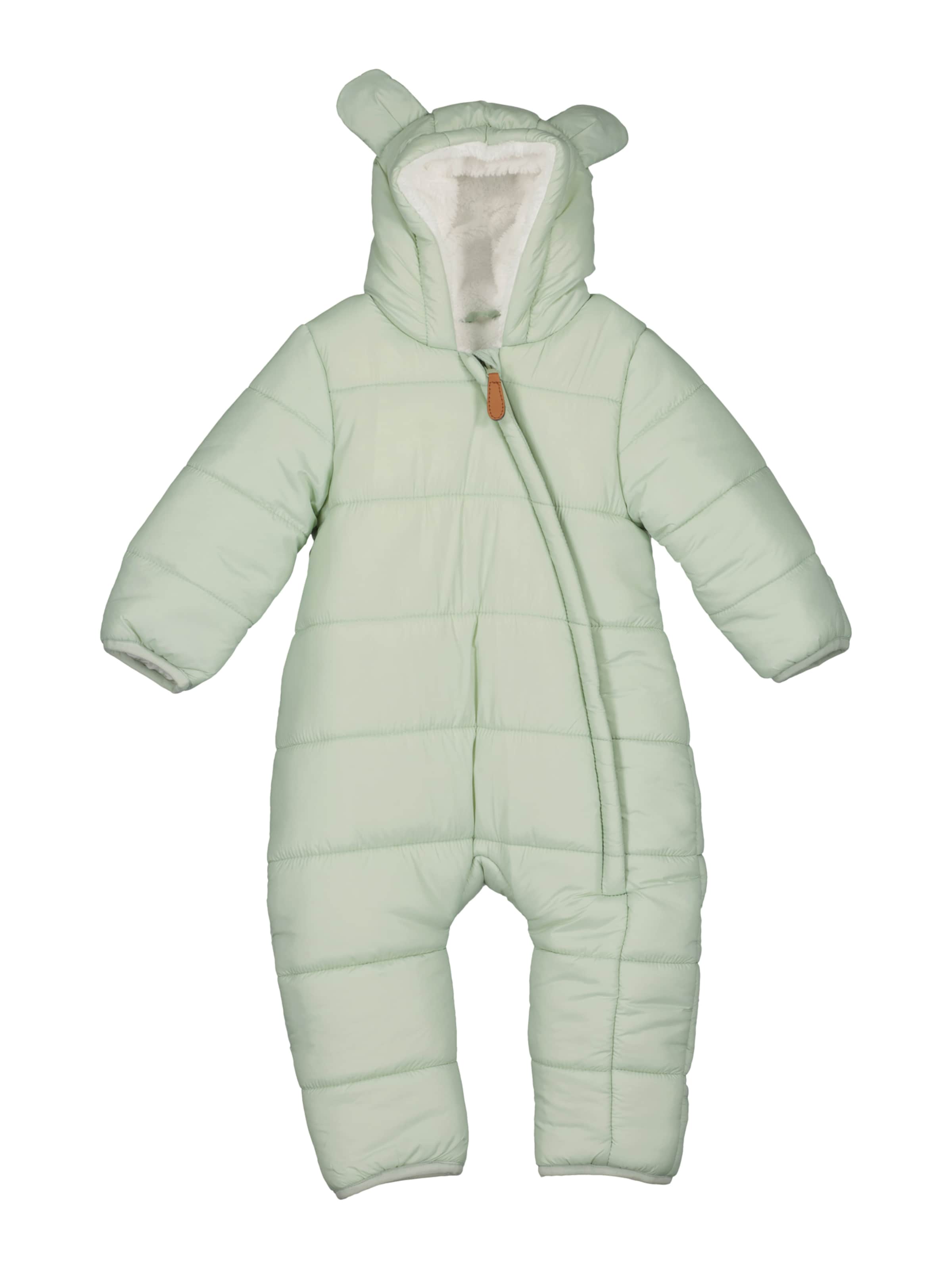 BLUE SEVEN Overall in Grün: Vorderseite