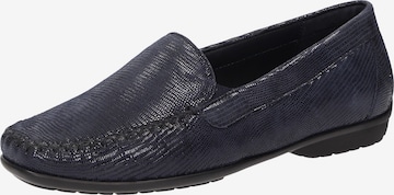 Mocassin 'Cortizia' SIOUX en bleu : devant