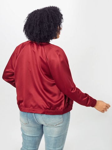 Veste mi-saison 'Chani' ABOUT YOU Curvy en rouge