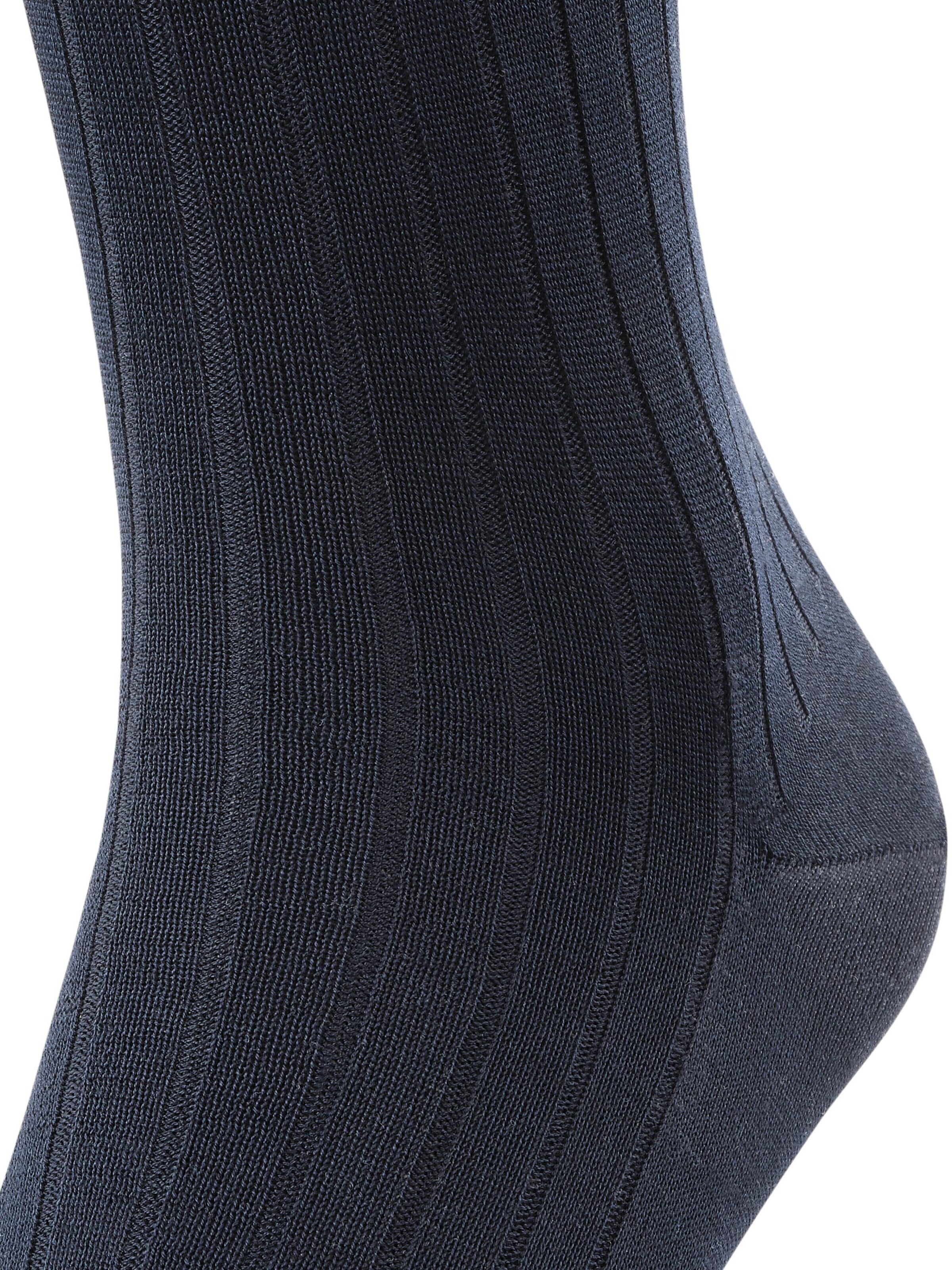FALKE Knee High Socks 'Milano' in Blue