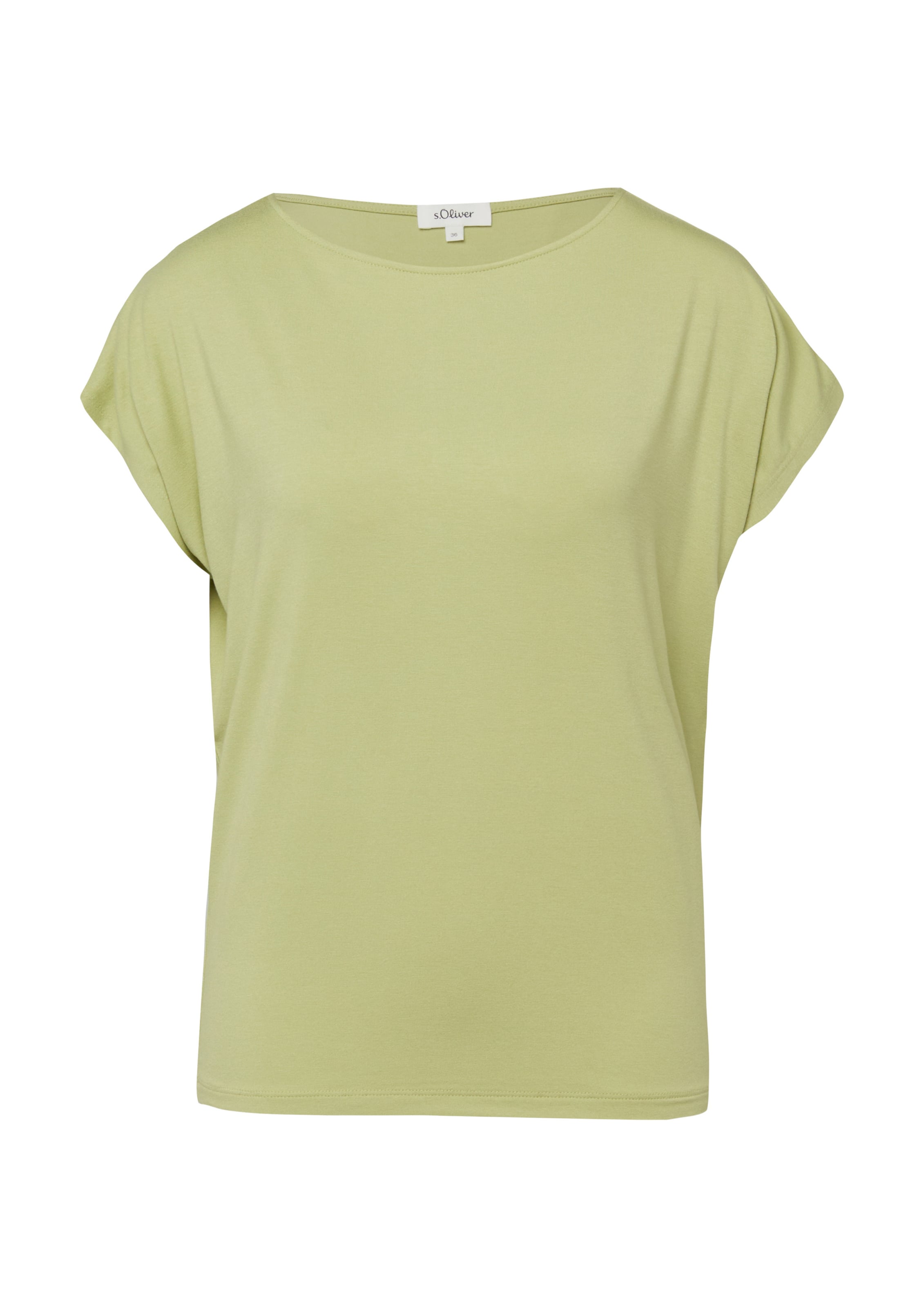 T-shirt s.Oliver en vert : devant