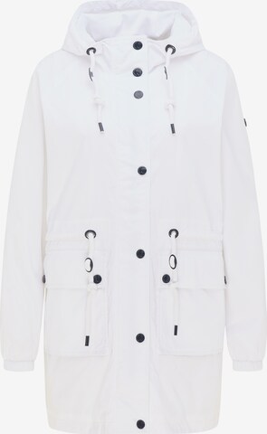 DreiMaster Maritim Overgangsparka i hvid: forside