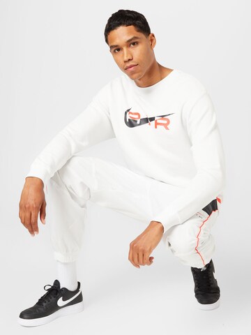 Nike Sportswear Collegepaita 'AIR' värissä valkoinen