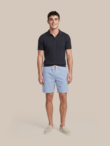 Coupe slim Pantalon 'Ferdinand' Suitable en bleu : devant