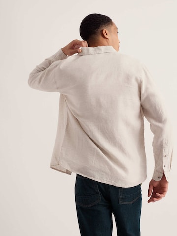 Regular fit Camicia 'Curator' di Seasalt Cornwall in beige