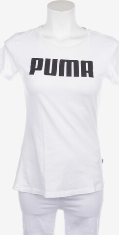 PUMA Shirt S in Weiß: predná strana