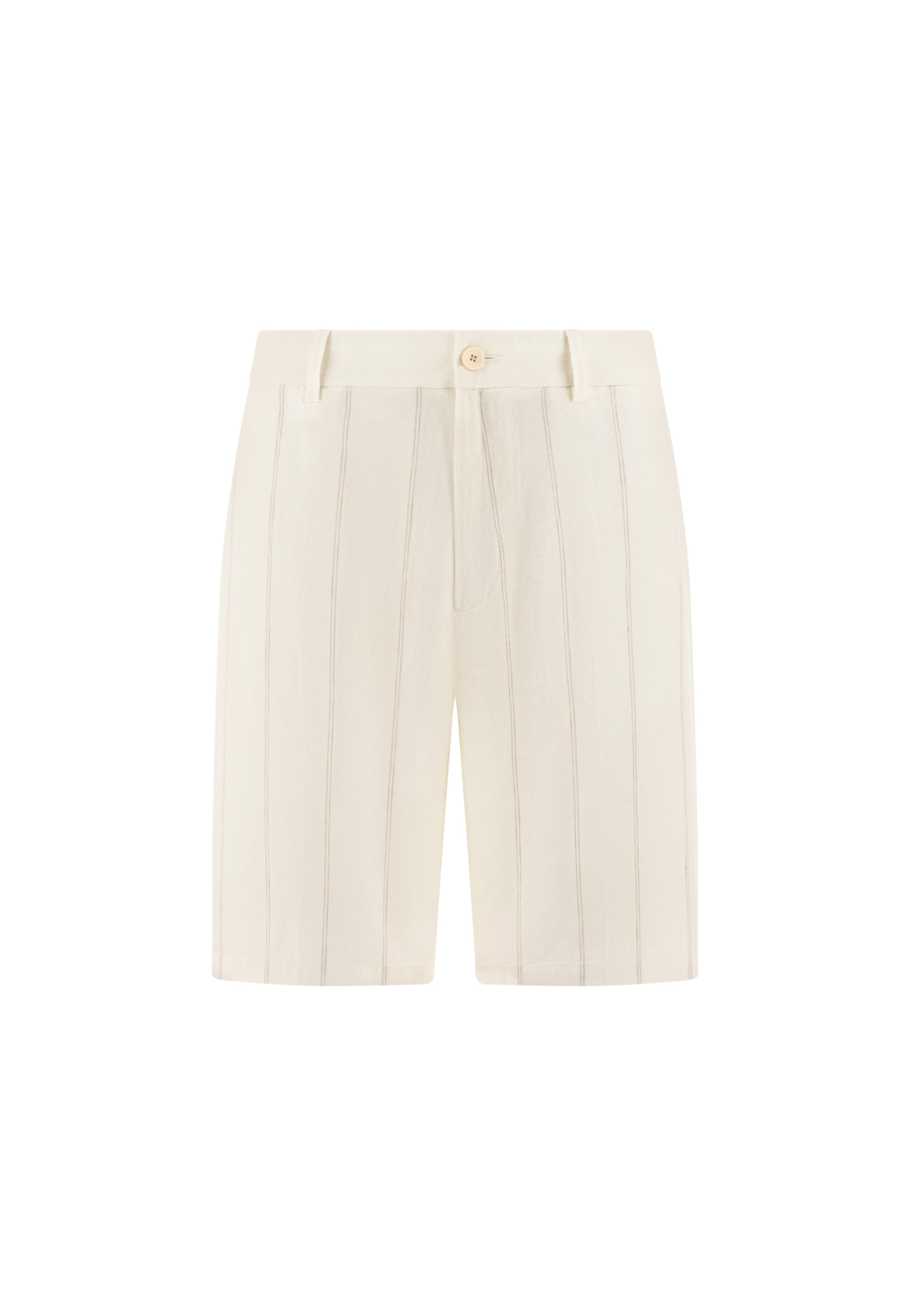 Boggi Milano Slim fit Chino trousers 'Bermuda' in White: front