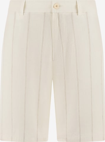 Pantalon chino 'Bermuda' Boggi Milano en blanc : devant