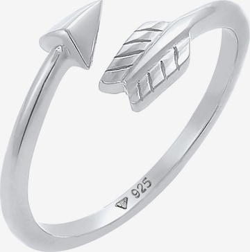 ELLI Ring in Silver: front