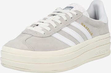 ADIDAS ORIGINALS Sneaker low 'Gazelle Bold' i grå: forside