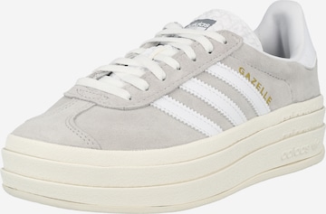 ADIDAS ORIGINALS Низкие кроссовки 'Gazelle Bold' в Серый: спереди