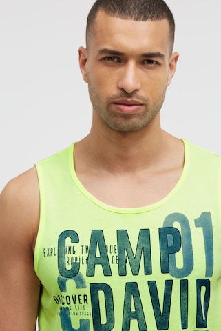 CAMP DAVID Shirt in Yellow