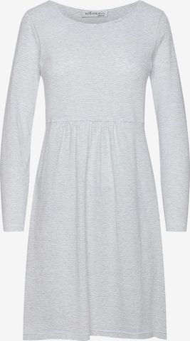 Chemise de nuit ' Queen Midi ' Yellamaris en gris : devant